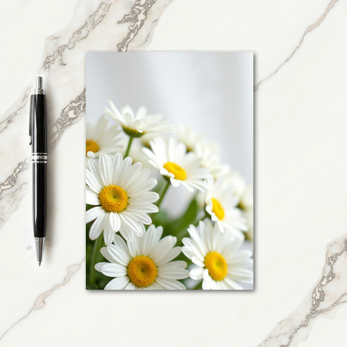 Fresh White Floral Mothers Day Card