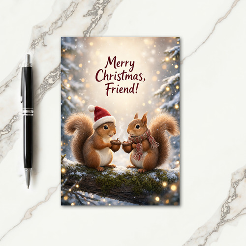 Friend Christmas Card