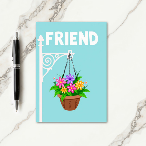 Friend Mothers Day Blooms Card
