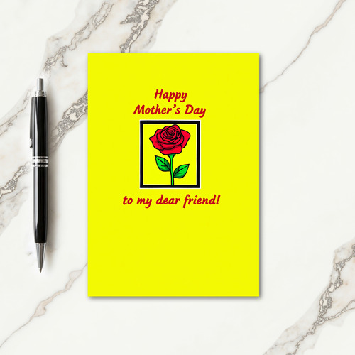 Friend Mothers Day Message Card