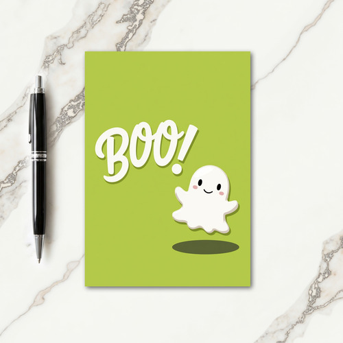 Friendly Boo Apparition Card
