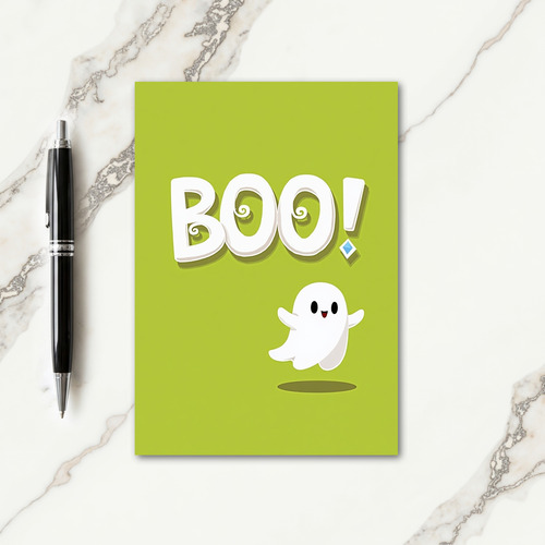 Friendly Boo Message Card