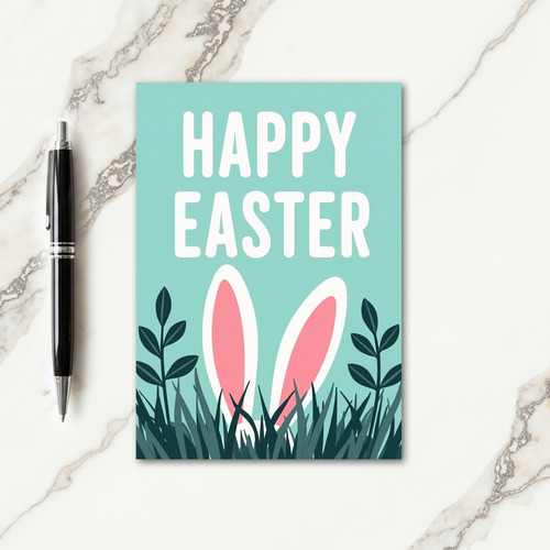 Friendly Bunny Ears Card