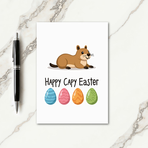 Friendly Critter Spring Card