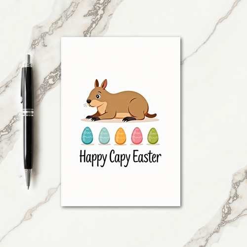 Friendly Critter Spring Celebration Card