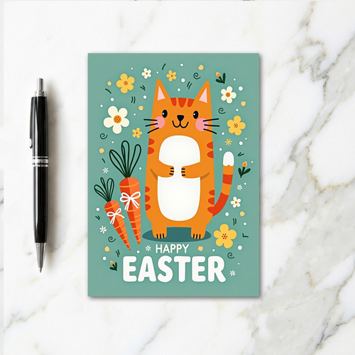 Friendly Feline Celebration Card