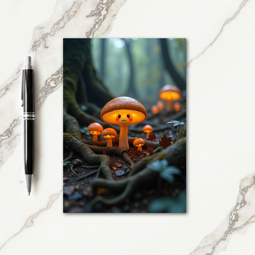 Friendly Forest Glow Card