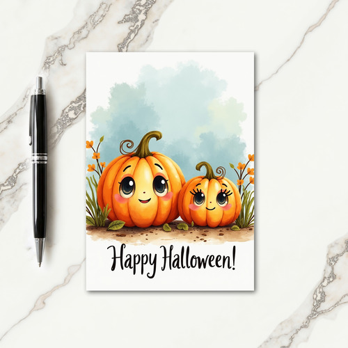 Friendly Halloween Pair Card thumbnail