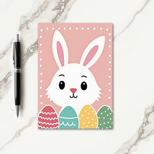 Friendly Rabbit Season Card