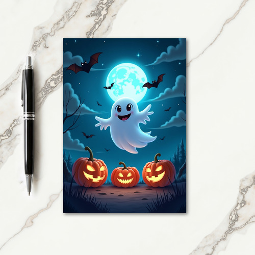 Friendly Spirit Night Card