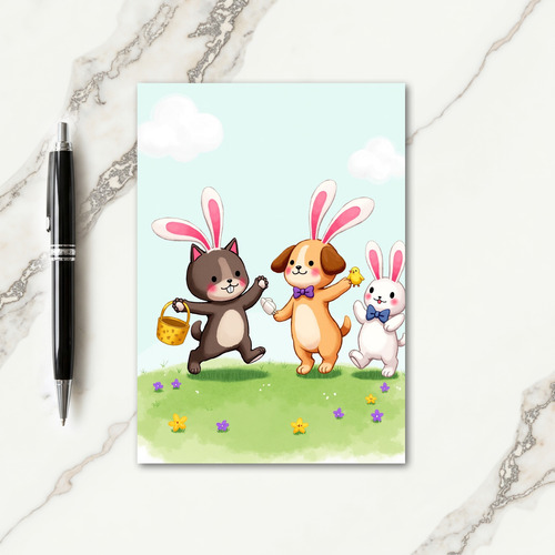 Friends Easter Adventure Card