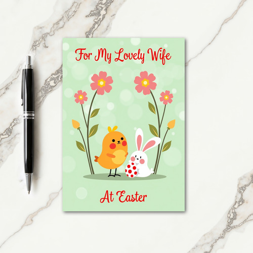Friends Springtime Egg Card