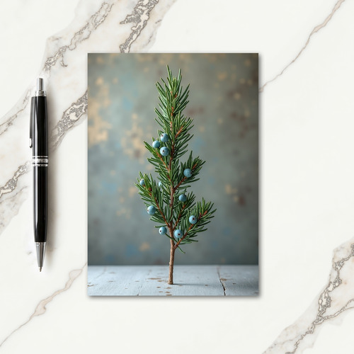 Frosted Berry Christmas Card