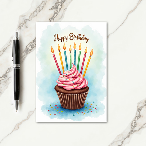 Frosted Birthday Treat Card