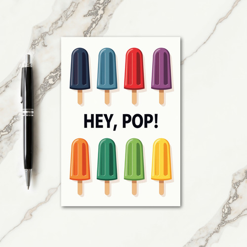 Frozen Treats Fathers Day Card