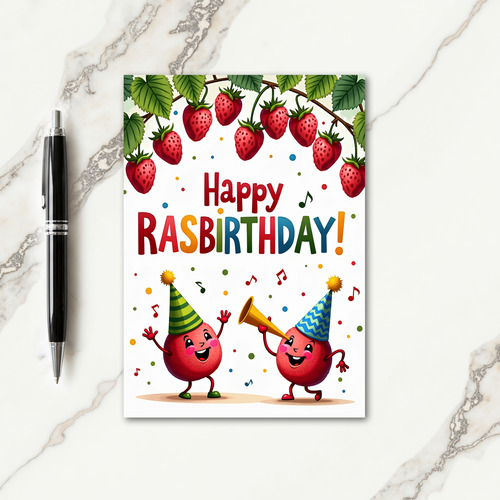 Fruit Arch Birthday Card