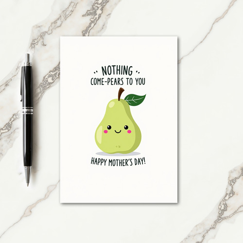 Fruit Mothers Day Pun Card