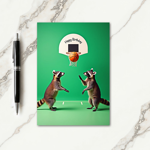 Fun Creatures Birthday Card