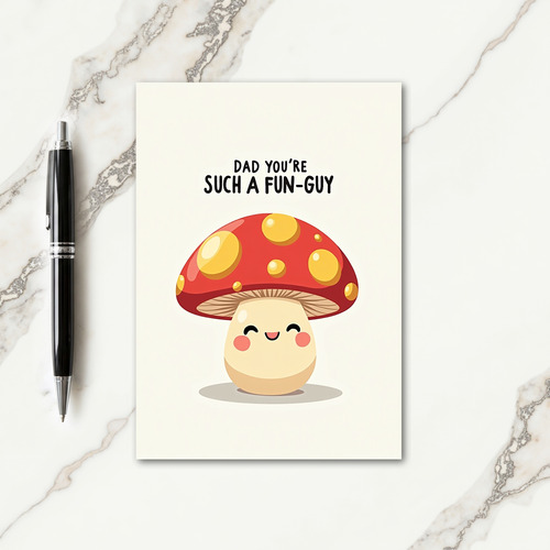 Fun Guy Fathers Day Graphic Card