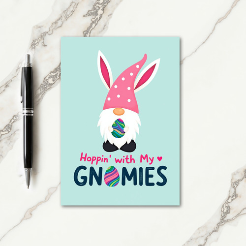 Fun Spring Creature Oval Art Card