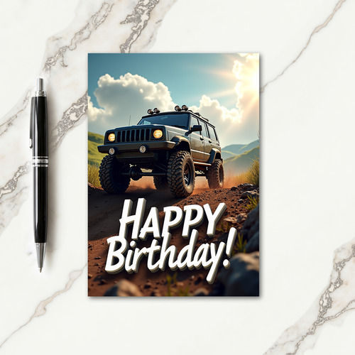 Fun Whimsical Birthday Card