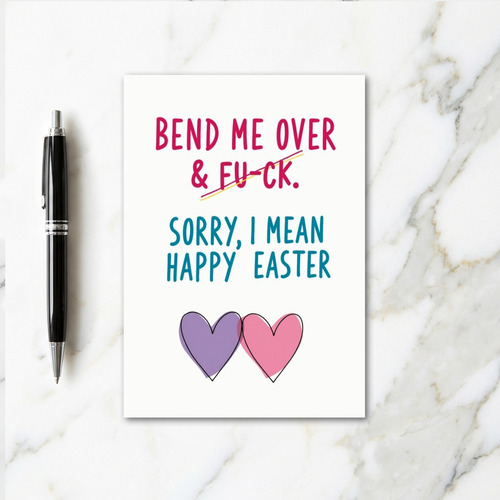 Funny Apology Season Card