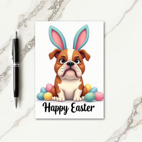 Funny Dog Party Time Card