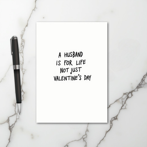 Funny Husband Love All Year Card