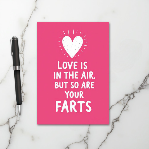 Funny Love Farts Card