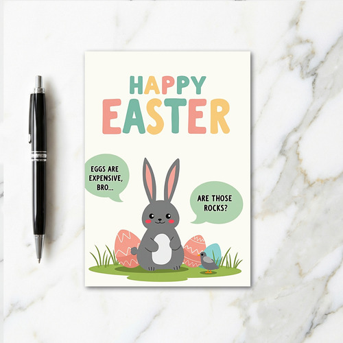 Funny Spring Animal Greeting Card