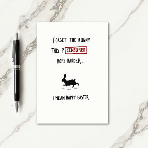 Funny Springtime Animal Holiday Card