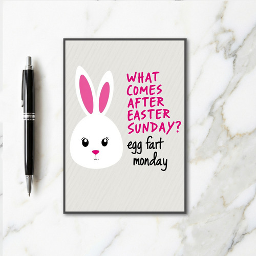 Funny Springtime Creature Card