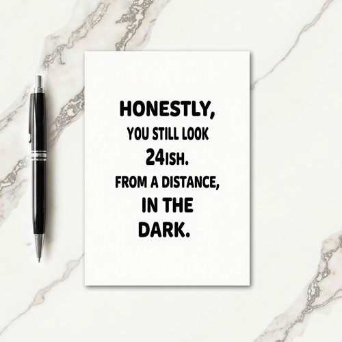 Funny Youthful Birthday Card