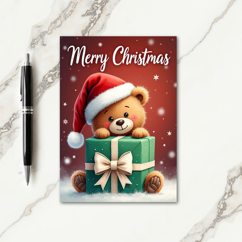 Furry Friend Christmas Card