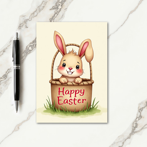 Furry Friend Easter Card