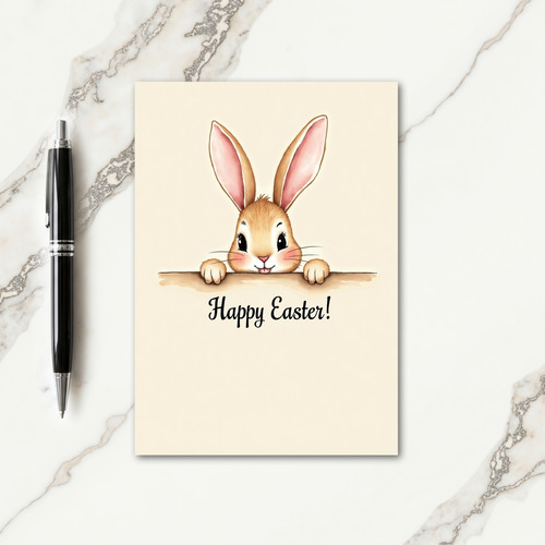 Furry Friend Easter Greeting Card