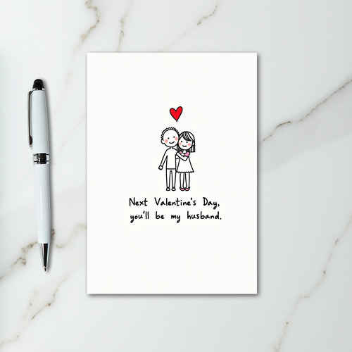 Future Husband Valentines Day Card