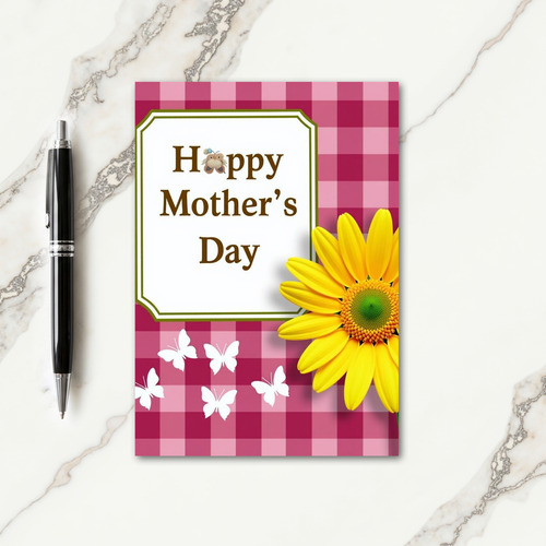 Fuzzy Happy Mothers Day Card