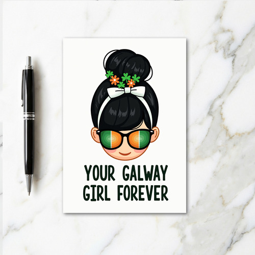 Galway Girl Forever Keepsake Card