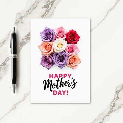 Garden Flowers Day Card