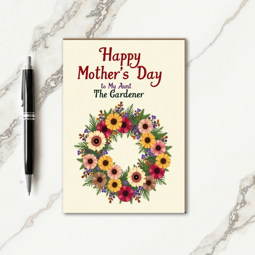 Garden Mothers Day Tribute Card
