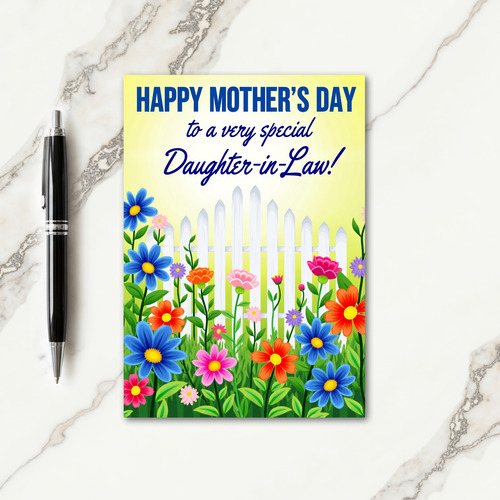 Garden Mothers Day Wish Card