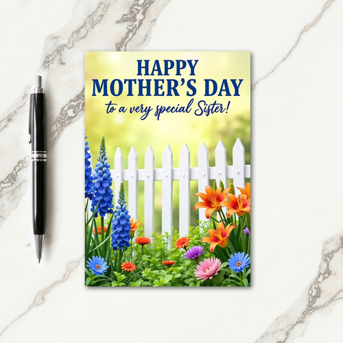 Garden Mothers Day Wishes Card