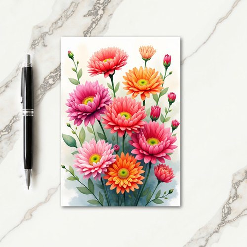 Garden Serenity Birthday Card