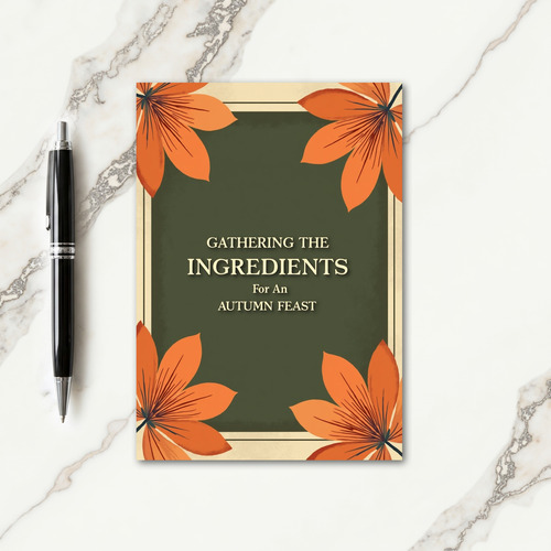 Gathering Feast Ingredients Card