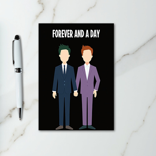 Gay Wedding Forever Love Card