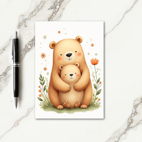 Gentle Bears Mothers Day Card