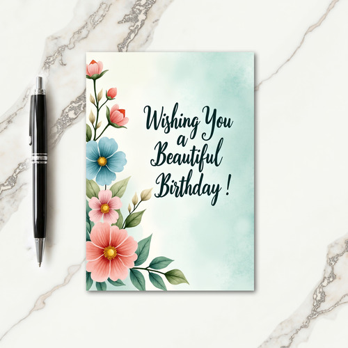 Gentle Birthday Card
