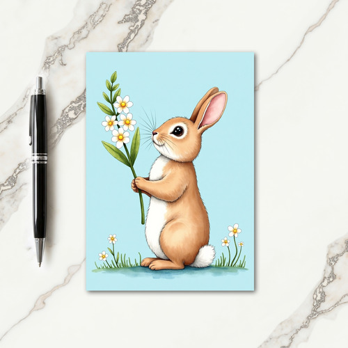 Gentle Creature Floral Card