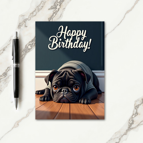 Gentle Dog Birthday Card